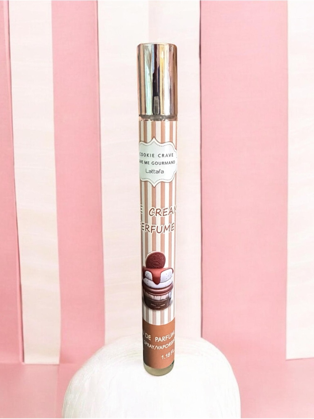 Cookie Crave Cream Perfume Spray - Pink & Cream